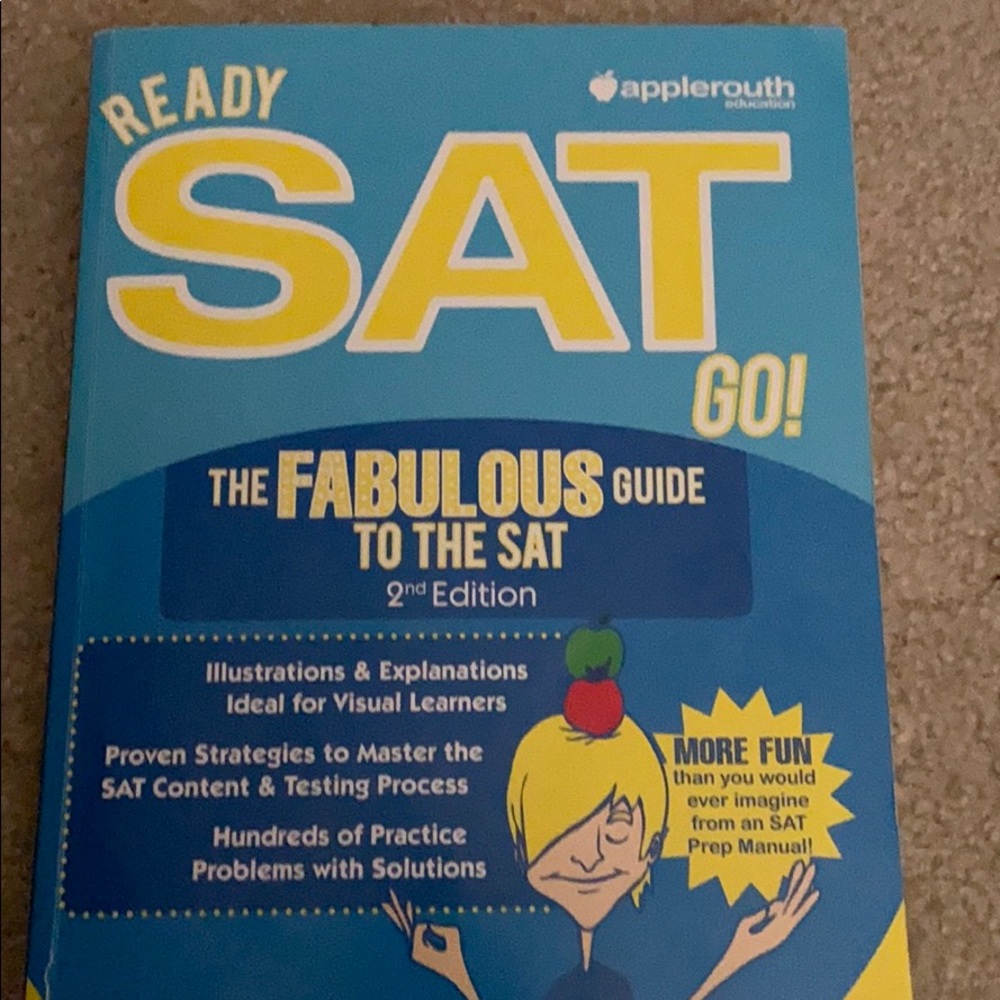 Ready SAT Go Sat 2nd edition study book